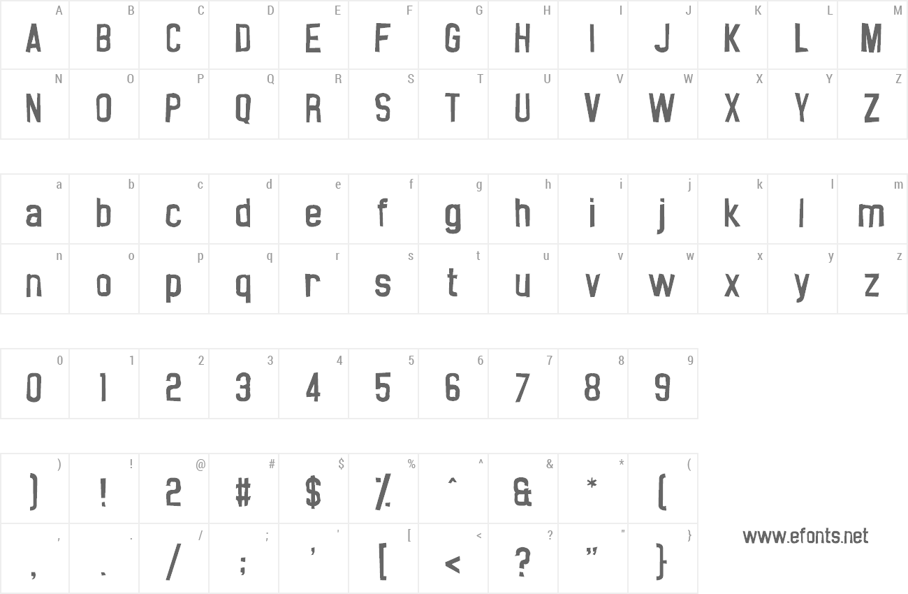 Font Noasarck Sporadico preview